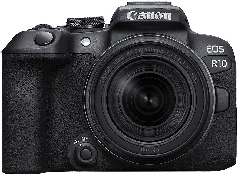 canon fotocamera mirrorless  eos r10 + rf-s 18-150mm