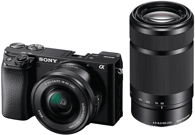 sony fotocamera mirrorless  ilce6100yb