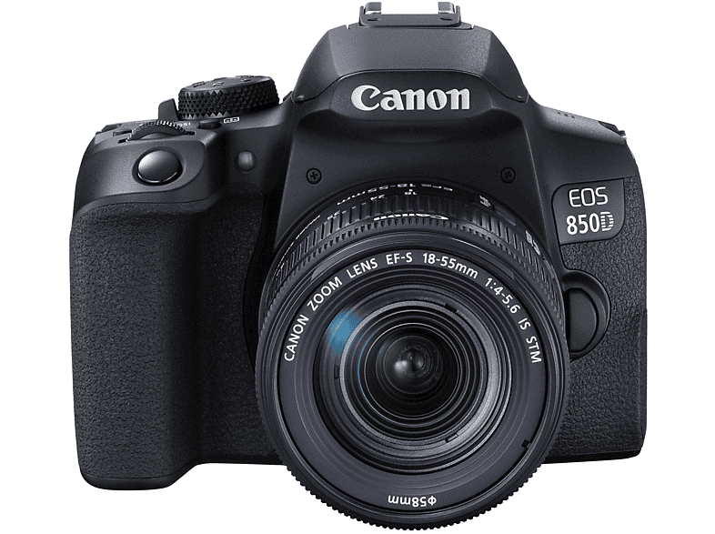 canon fotocamera reflex  eos850d 18-55 f/4-5.6 is