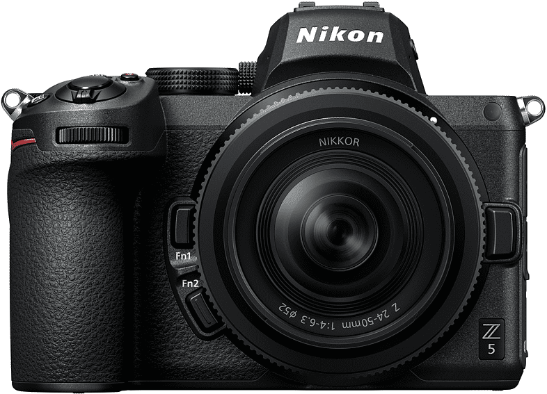 nikon fotocamera mirrorless  z5+z 24-50mm+sd 64gb