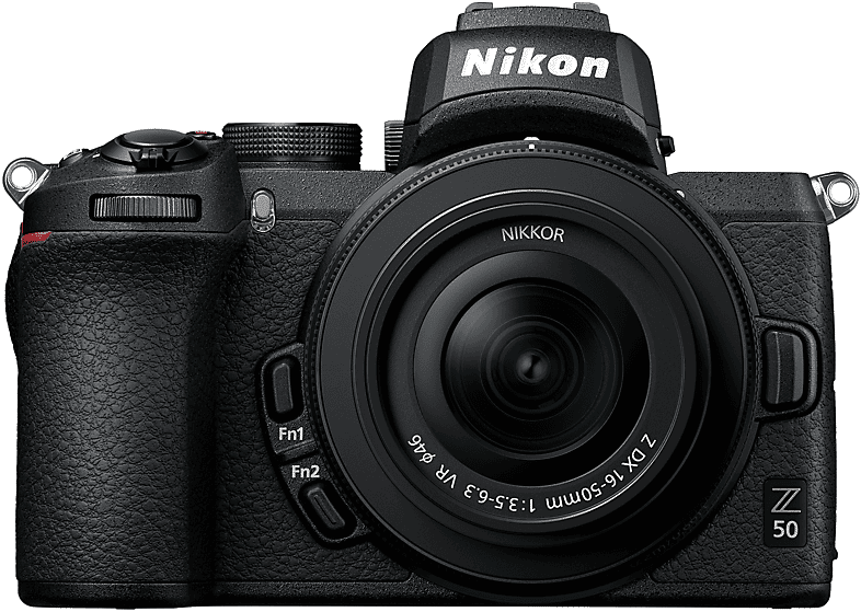 nikon fotocamera mirrorless  z50+z dx 16-50vr+ sd 64gb