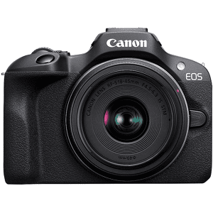 Canon Fotocamera Mirrorless Eos R100 + Rf-s 18–45mm