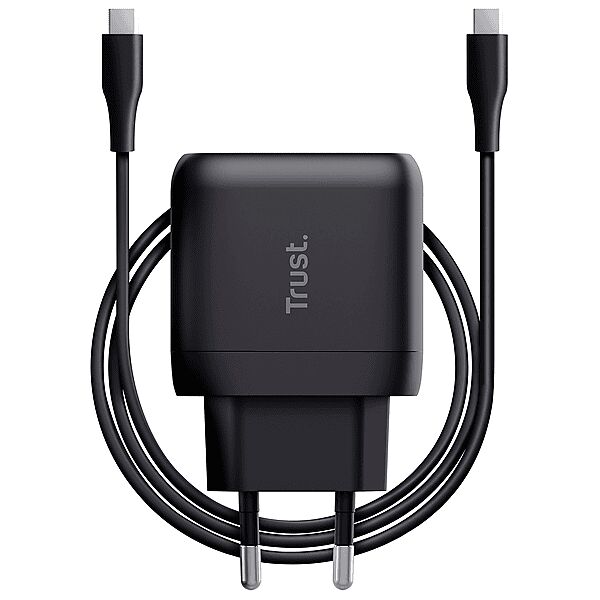 trust caricabatteria  maxo 45w usb-c charg blk