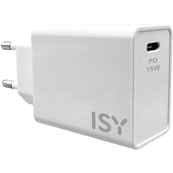 isy caricabatterie  caricabatterie pd - 15 w