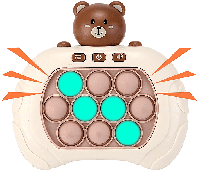 ttex gioco tascabile  fast push bear