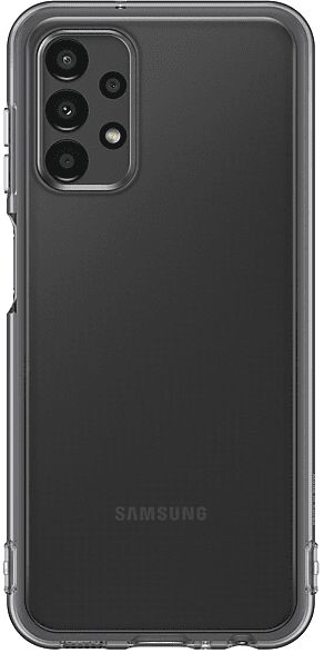 samsung cover  soft clear cover black