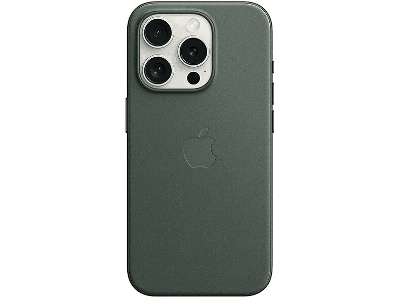 Apple Custodia MagSafe in tessuto FineWoven per iPhone 15 Pro Max - Sempreverde