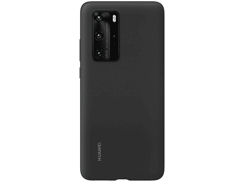 Huawei COVER  SILICONE CASE P40 BK
