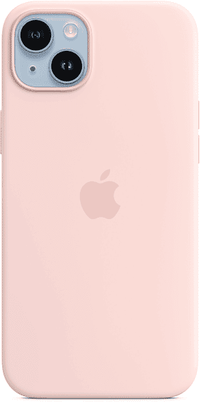 Apple Custodia MagSafe in silicone per iPhone 14 Plus - Rosa creta