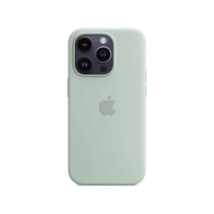 Apple Custodia MagSafe in silicone per iPhone 14 Pro - Agave