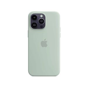 Apple Custodia MagSafe in silicone per iPhone 14 Pro Max - Agave
