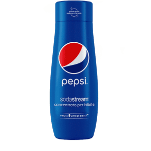 SODASTREAM Concentrato per la preparazione di bevande dissetanti gassate al gusto Pepsi CONC. PEPSI 440 ML, 0,63 kg