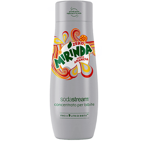 SODASTREAM Concentrato per la preparazione di bevande dissetanti gassate al gusto Mirinda Zero CONC. MIRINDA ZERO 440 ML, 0,63 kg