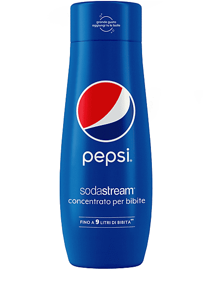 sodastream concentrato per la preparazione di bevande dissetanti gassate al gusto pepsi conc. pepsi 440 ml, 0,63 kg