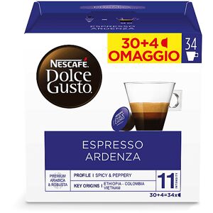 NESCAFE' DOLCE GUSTO Capsule Dolce Gusto Ristretto Ardenza NDG ARDENZA 30+4