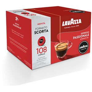 LAVAZZA Capsule originali  per Macchine Espresso A Modo Mio PASSIONALE 108 CAPS, 0,81 kg