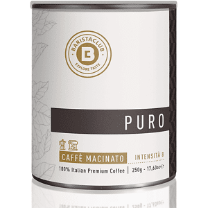 BARISTA CLUB Caffè macinato Puro PURO MACINATO 250G , 0,25 kg