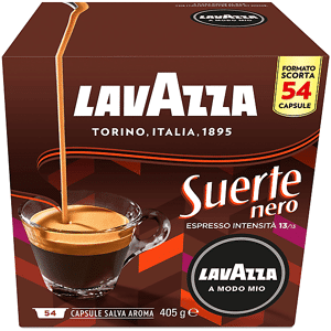 LAVAZZA Capsule  Caffè Suerte Nero SUERTE NERO 54 CAPS, 0,405 kg