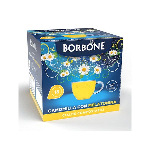 caffe borbone n.d.: camomilla con melatonina ,