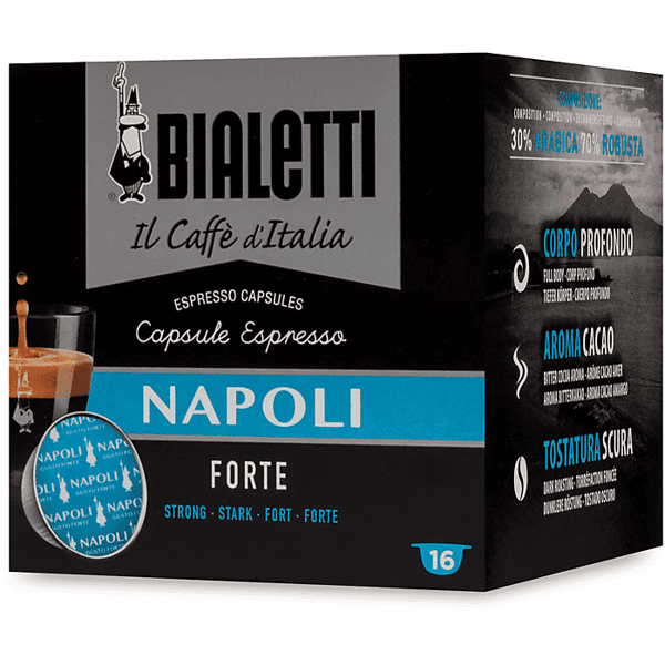 bialetti capsule espresso napoli box 16 capsule napoli