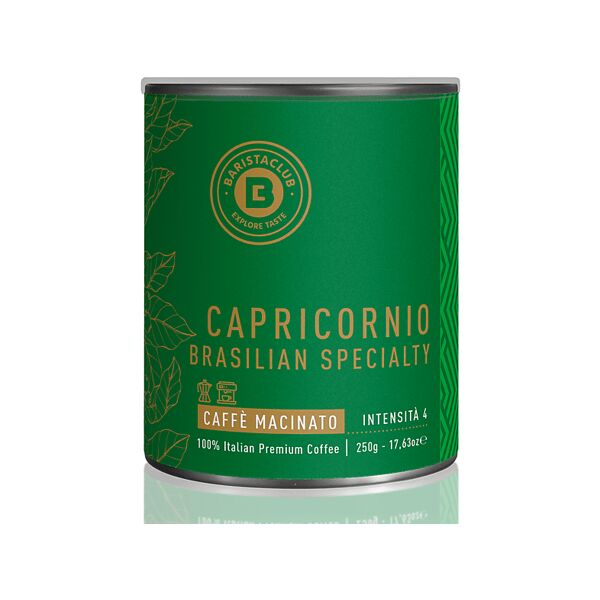 barista club caffè macinato capricornio (speciality) speciality macinato 250g , 0,25 kg