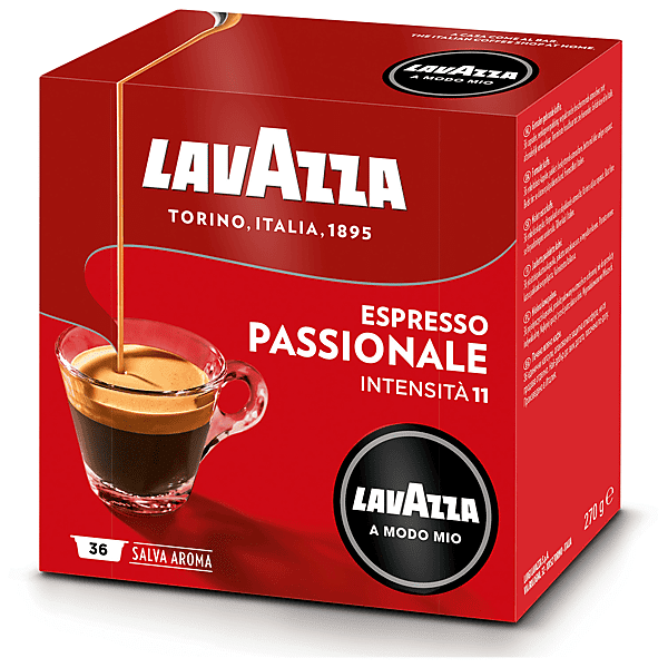 lavazza capsule originali  per macchine espresso a modo mio passionale 36caps, 0,12 kg