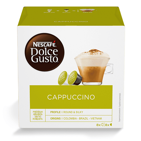 nescafe' dolce gusto confezione 16 capsule dolce gusto cappuccino ndg cappuccino