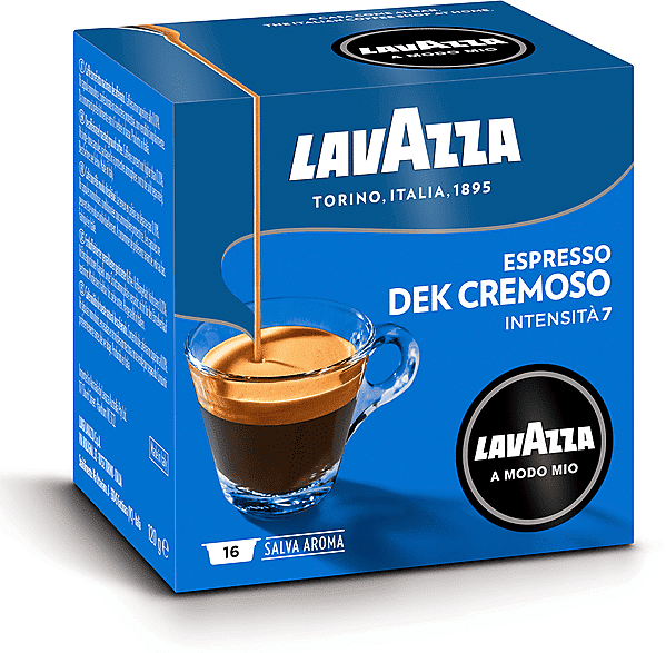 lavazza capsule originali  per macchine espresso a modo mio dek cremoso 16caps