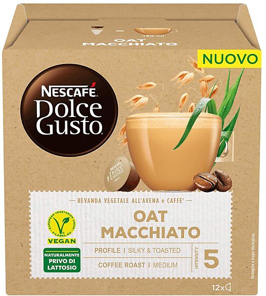 nescafe' dolce gusto capsule dolce gusto avena macchiato ndg avena macchiato