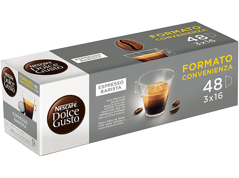 nescafe' dolce gusto capsule dolce gusto espresso barista ndg barista megapack