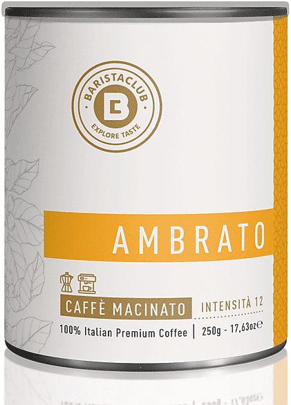 barista club caffè macinato ambrato ambrato macinato 250g , 0,25 kg