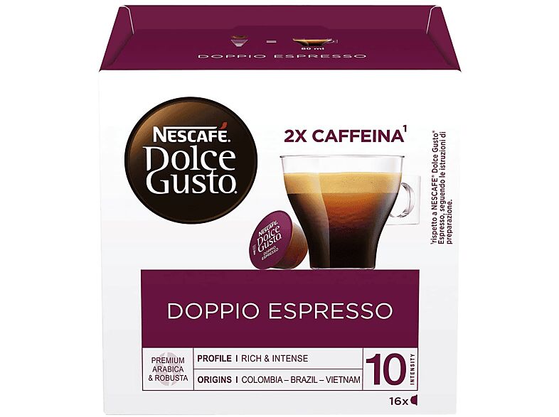nescafe' dolce gusto capsule dolce gusto doppio espresso ndg doppio espresso