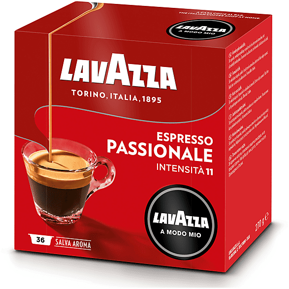 lavazza capsule originali  per macchine espresso a modo mio passionale 36caps, 0,12 kg