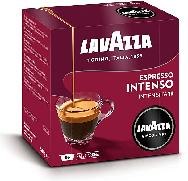 lavazza capsule originali  per macchine espresso a modo mio intenso 36caps, 0,12 kg