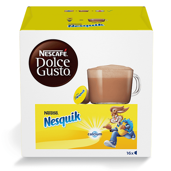 nescafe' dolce gusto confezione da 16 capsule dolce gusto nesquik ndg nesquik