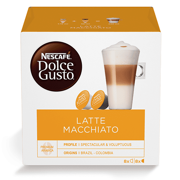 nescafe' dolce gusto capsule dolce gusto latte macchiato ndg latte macchiato