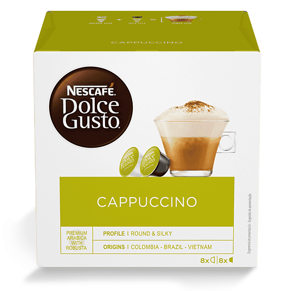 nescafe' dolce gusto confezione 16 capsule dolce gusto cappuccino ndg cappuccino