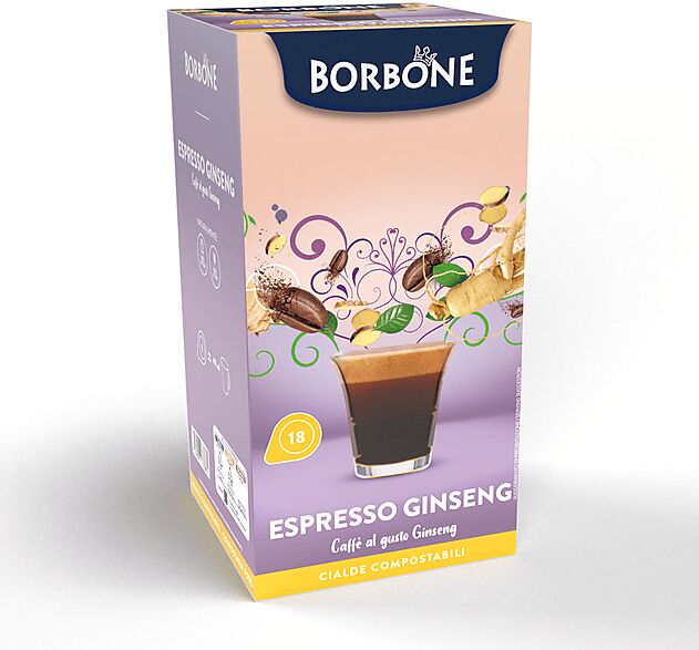 CAFFE BORBONE n.d.: AL GINSENG CIALDA,