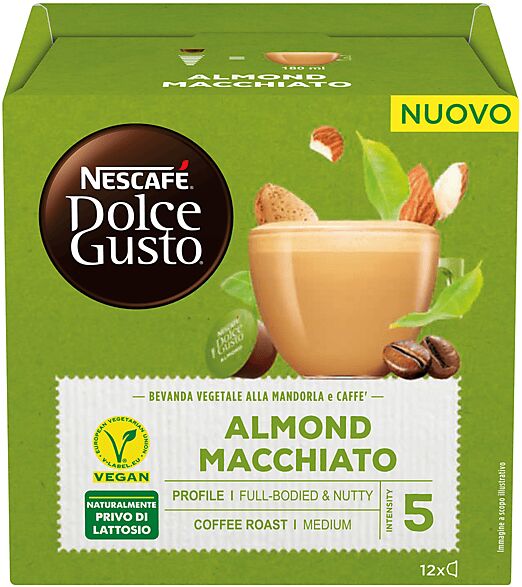 NESCAFE' DOLCE GUSTO Capsule Dolce Gusto Mandorla Macchiato NDG MANDORLA MACCHIATO