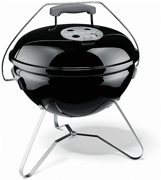 weber barbecue  smokey joe black