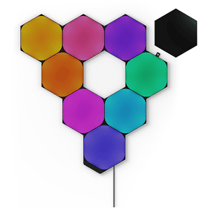 NANOLEAF PANNELLI LUMINOSI  Hexagons black starter x9