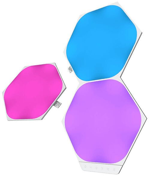 nanoleaf pannelli luminosi  shapes hexagons 3 agg.