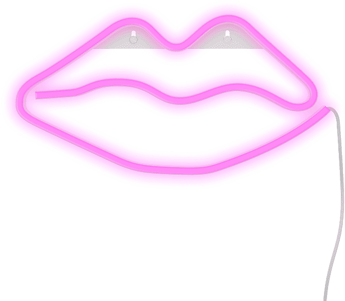 TENX LUCE A LED  GINGA NEON LIPS