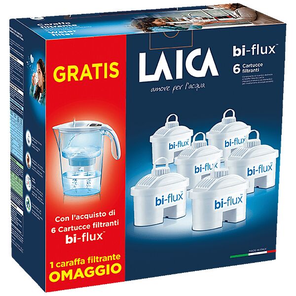 laica kit caraffa filtrante  j996