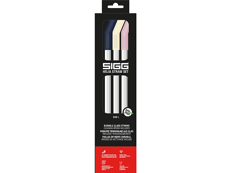 sigg cannuccia  helia straw set night