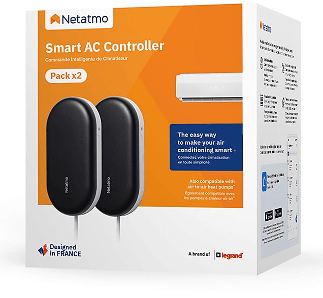 netatmo controllo smart clima  contr.intellig.clima x2