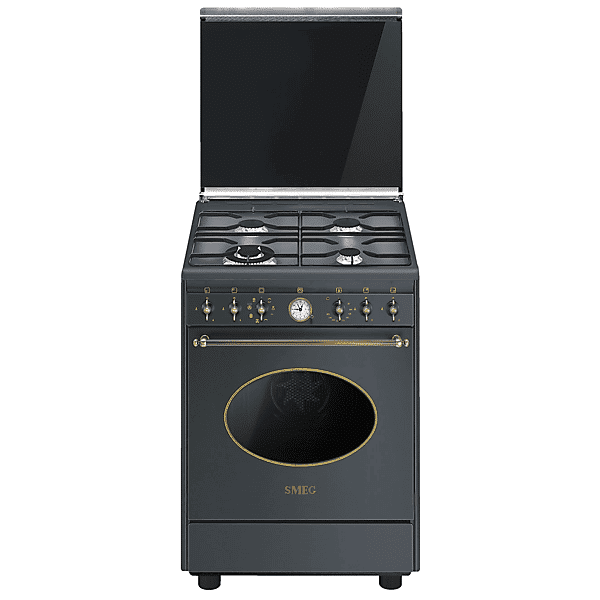 smeg cucina co68gma8, piano cottura a gas, zone 4, classe a