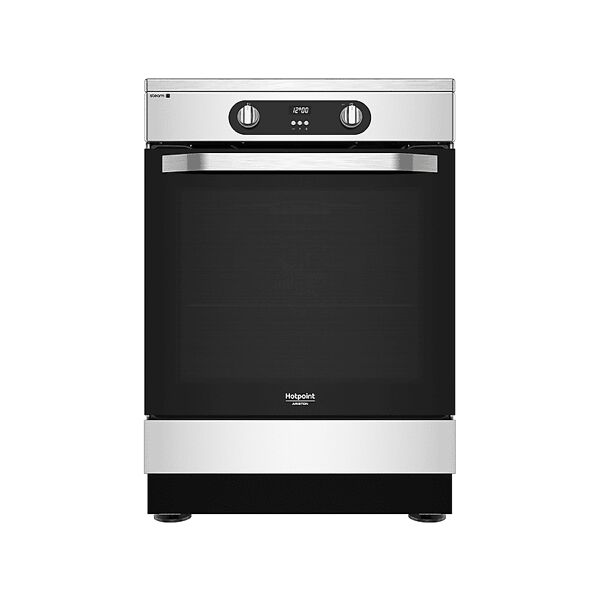 hotpoint cucina hs68iq8chx/e, piano cottura elettrico, zone 4, classe a