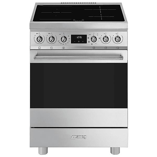 smeg cucina c6imx2, piano cottura elettrico, zone 8, classe a