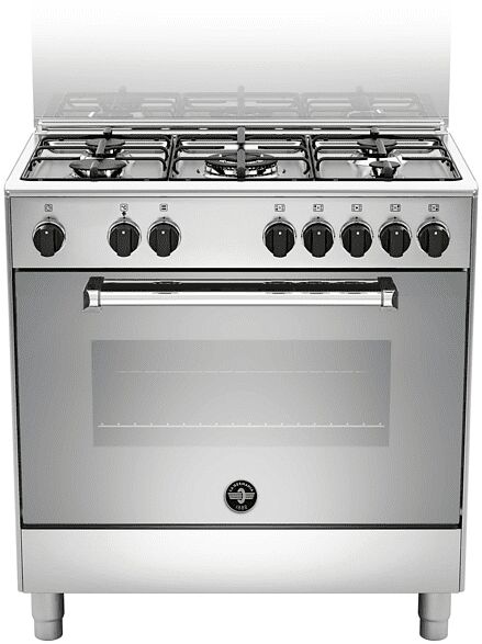 la germania cucina amn855exv, piano cottura a gas, zone 5, classe a